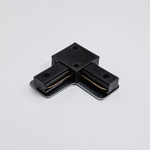 Угловой коннектор для однофазного трекового шинопровода MKA-002-2 Черный Угловой коннектор для однофазного трекового шинопровода MKA-002-2 Черный