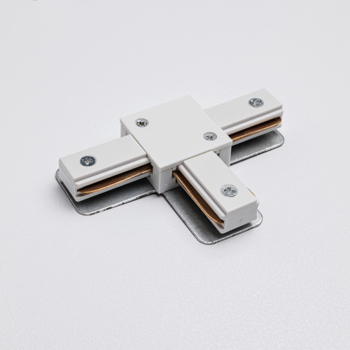 Т-коннектор для однофазного трекового шинопровода MKA-003-1 Белый Т-коннектор для однофазного трекового шинопровода MKA-003-1 Белый