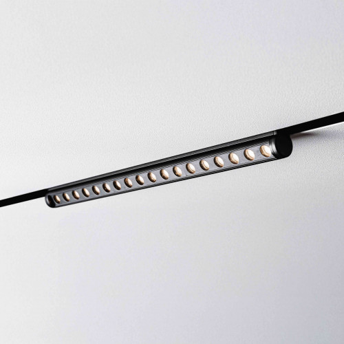 Магнитный трековый светильник MKL-104-18W3K-B Черный 357x22x67 Магнитный трековый светильник MKL-104-18W3K-B Черный 357x22x67