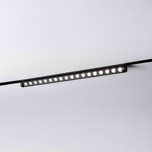 Магнитный трековый светильник MKL-104-18W4K-B Черный 357x22x67