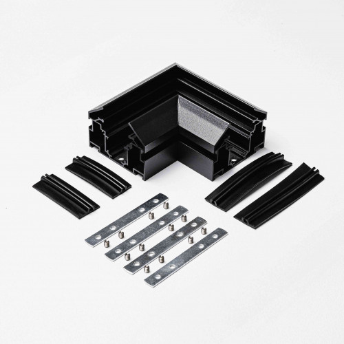 Угловой коннектор MKA-3R2-CC-B для магнитного трекового шинопровода для натяжных потолков серии MKT-3R2 Угловой коннектор MKA-3R2-CC-B для магнитного трекового шинопровода для натяжных потолков серии MKT-3R2