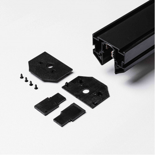 Магнитный трековый шинопровод для натяжных потолков Terra MKT-3R2-300-B 3м