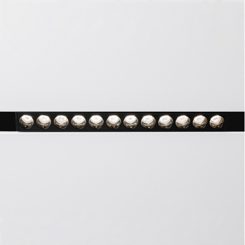 Магнитный трековый светильник MKL-102-12W4K-B Черный 12 Вт 1250 лм 4000 К 36° CRI>90