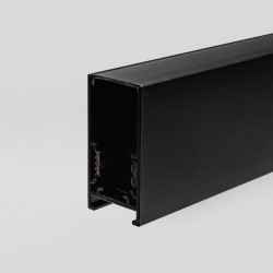 Магнитный накладной трековый шинопровод Terra MKT-2S-100-B 1м Черный