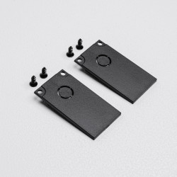 Торцевая заглушка для накладного трекового шинопровода MKA-2S-EC-B Черный