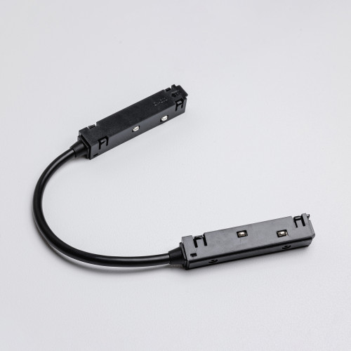 Угловой коннектор питания для магнитных трековых шинопроводов MKA-2-CPC-B Черный Угловой коннектор питания для магнитных трековых шинопроводов MKA-2-CPC-B Черный