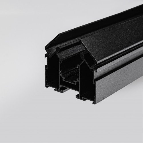 Магнитный трековый шинопровод для натяжных потолков Terra MKT-2R2-300-B 3м Черный Магнитный трековый шинопровод для натяжных потолков Terra MKT-2R2-300-B 3м Черный