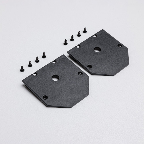 Торцевая заглушка для магнитного трекового шинопровода для натяжных потолков MKA-2R2-EC-B Черный Торцевая заглушка для магнитного трекового шинопровода для натяжных потолков MKA-2R2-EC-B Черный