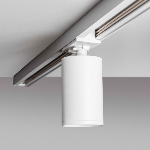 Однофазный трековый светильник под лампу GU10 MKL-1-GU10-W Белый