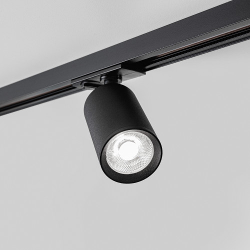 Однофазный светодиодный трековый светильник MKL-1-12W4K-B Черный 12 Вт 900 лм 4000 К 36° CRI>90 Однофазный светодиодный трековый светильник MKL-1-12W4K-B Черный 12 Вт 900 лм 4000 К 36° CRI>90